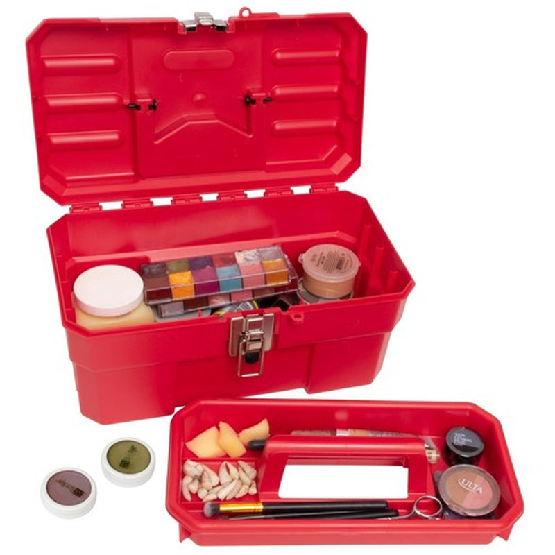 Akro-Mils Probox Plastic Toolbox with Removable Tray for Tools and Hobbies
