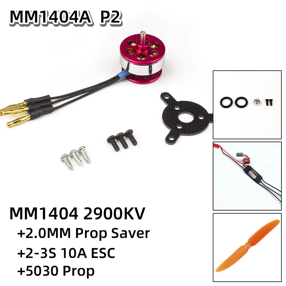 Power System Brushless Motor 14mm for RC Aircraft and Hobby Aeroplanes - Model MM1404/14 with Free Shipping