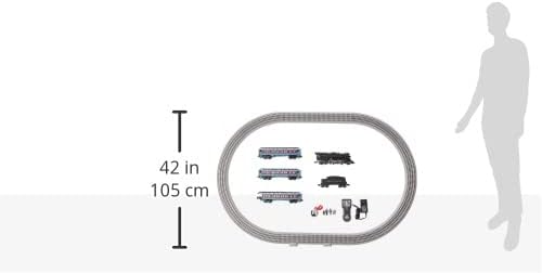 Lionel Polar Express Electric O Gauge Model Train Set with Bluetooth 5.0 and Remote Control