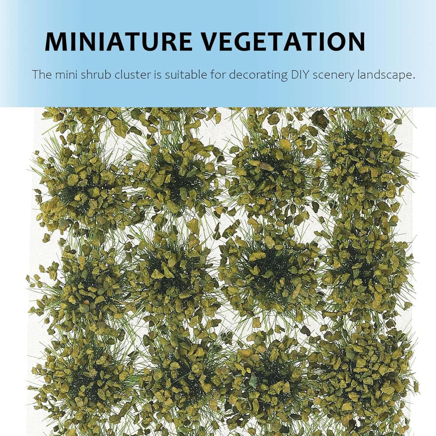 EXCEART Realistic Miniature Shrubs for Stunning Landscape Decor and Sand Table Models