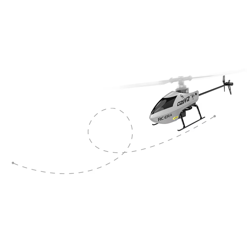 C129V2 RTF RC Helicopter - 2.4GHz 6-Axis Gyro & One-Click 3D Flip - Perfect for Hobbyists!