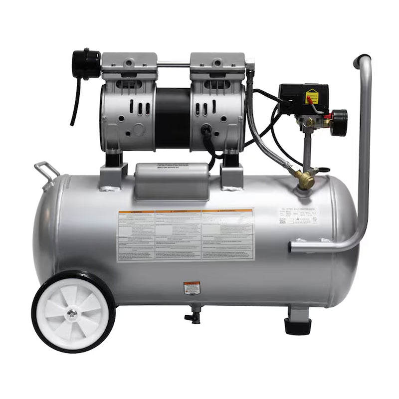 8-Gallon Portable Electric Air Compressor with 120 PSI Capacity