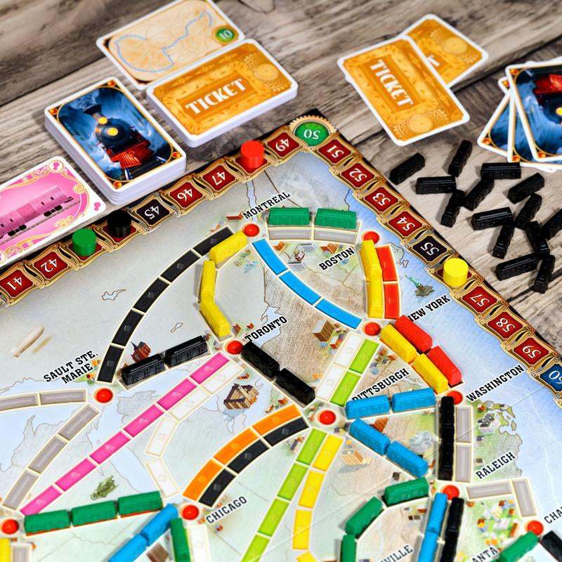 Ticket to Ride: Ultimate Train Adventure - Build Your Rail Empire Across America!