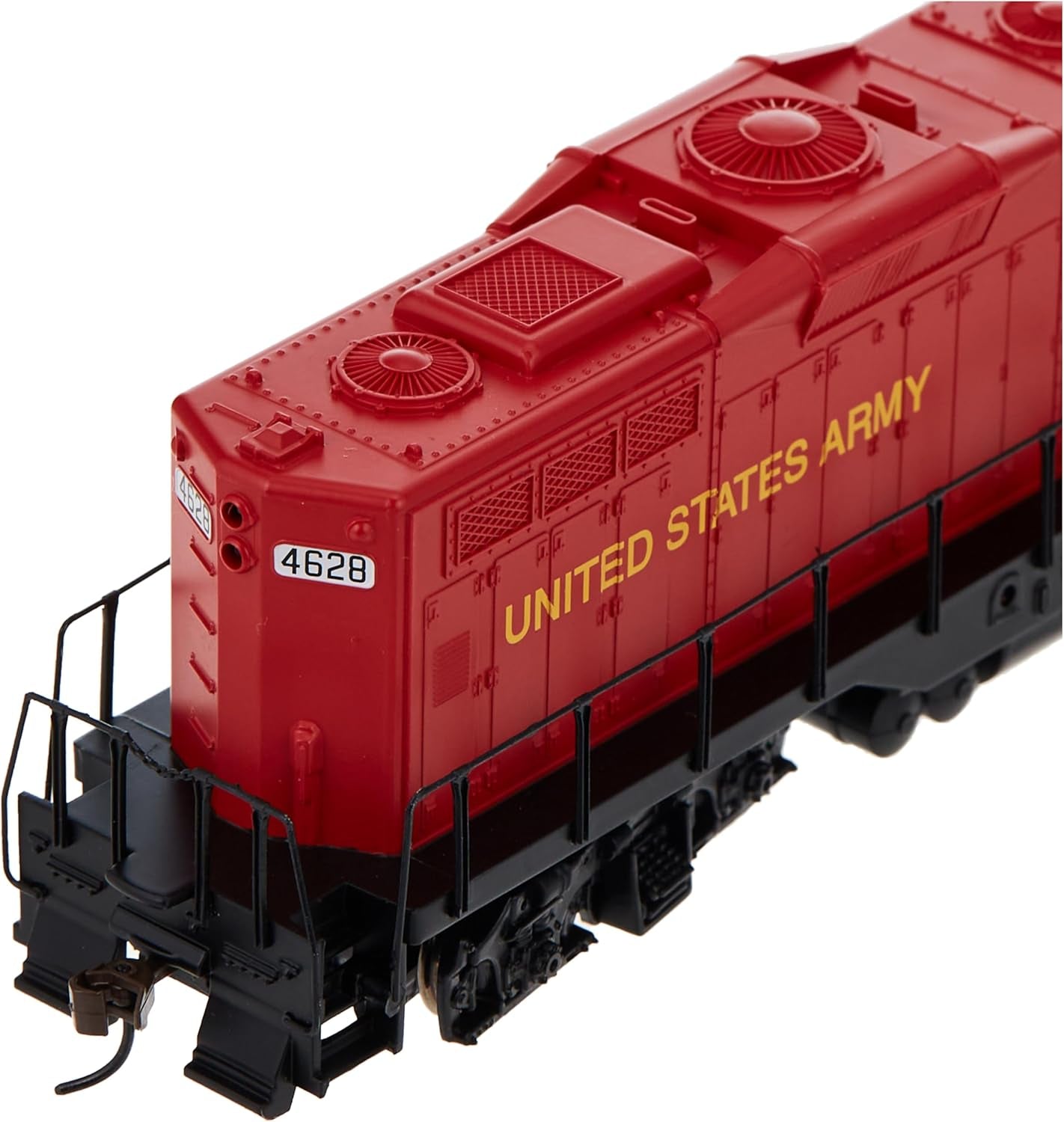 Walthers Trainline HO Scale EMD GP9M Standard DC Locomotive - United States Army #4628