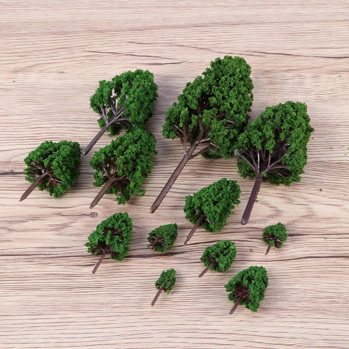 27-Piece BESPORTBLE Model Trees Set for Stunning Train Scenery and Architectural Landscapes