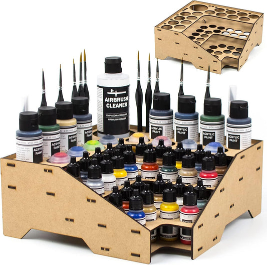 Vallejo Paint Rack - Premium Organizer for Model Paints and Hobby Crafts