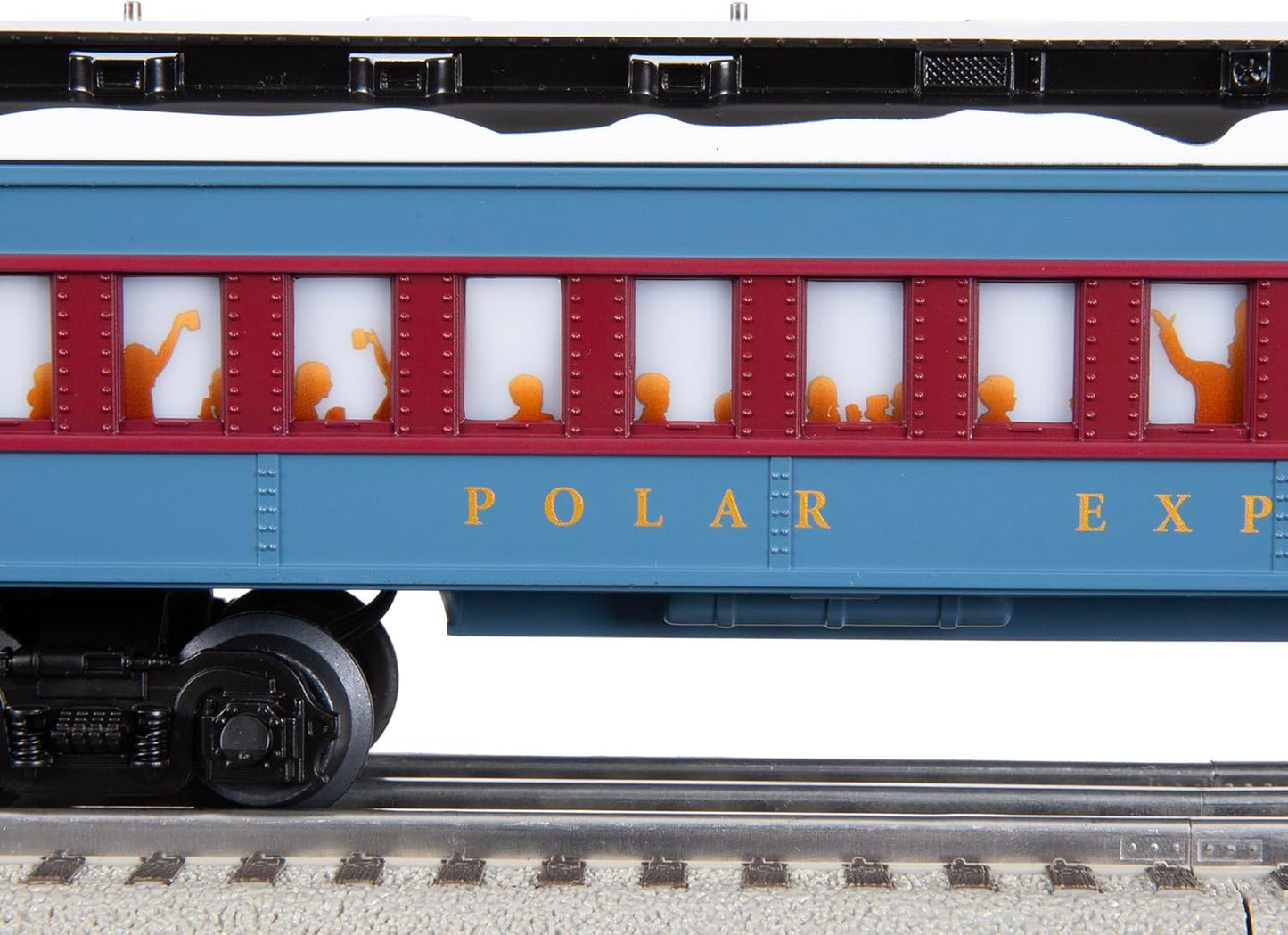 Lionel Polar Express Electric O Gauge Diner Car - Perfect for Holiday Train Sets!