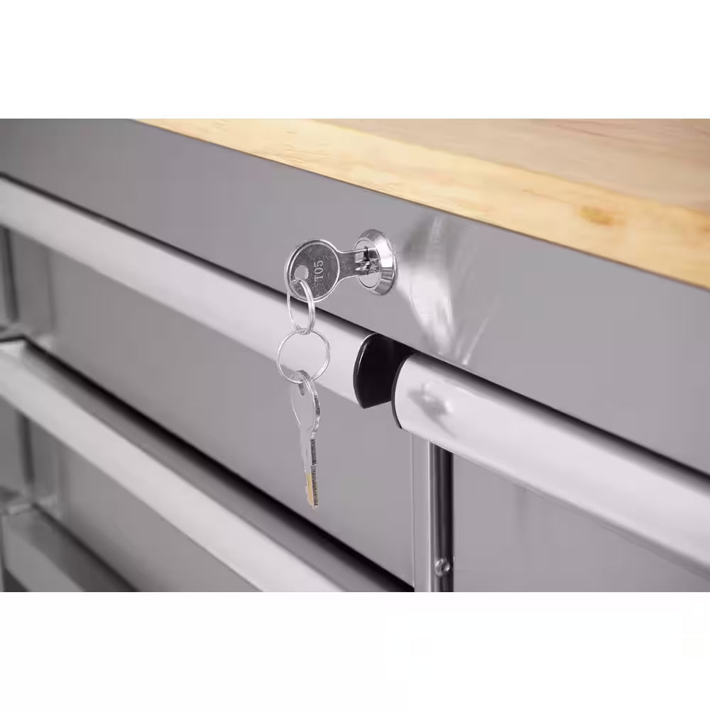 Premium 36-Inch Stainless Steel Utility Cart for Optimal Tool Organization