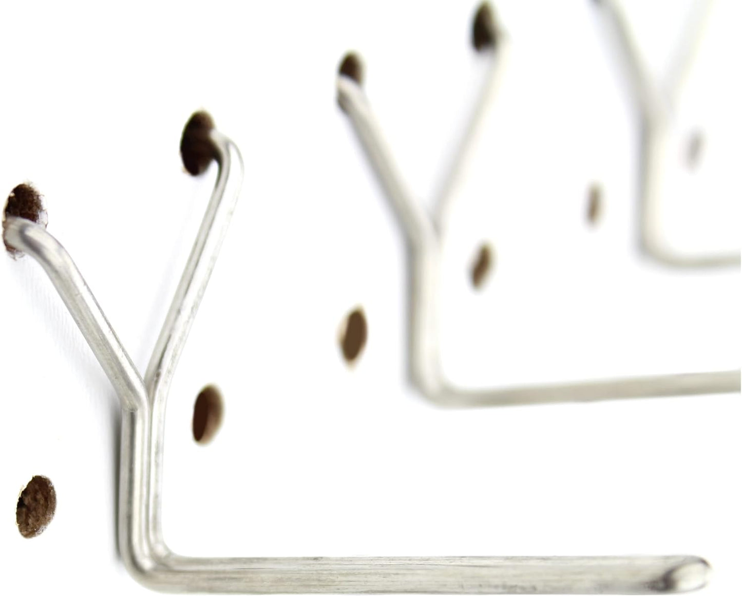 Premium Stainless Steel Pegboard Hooks - 50-Pack, 1-Inch L Design for Optimal Tool, Craft, Kitchen, and Retail Display Organization