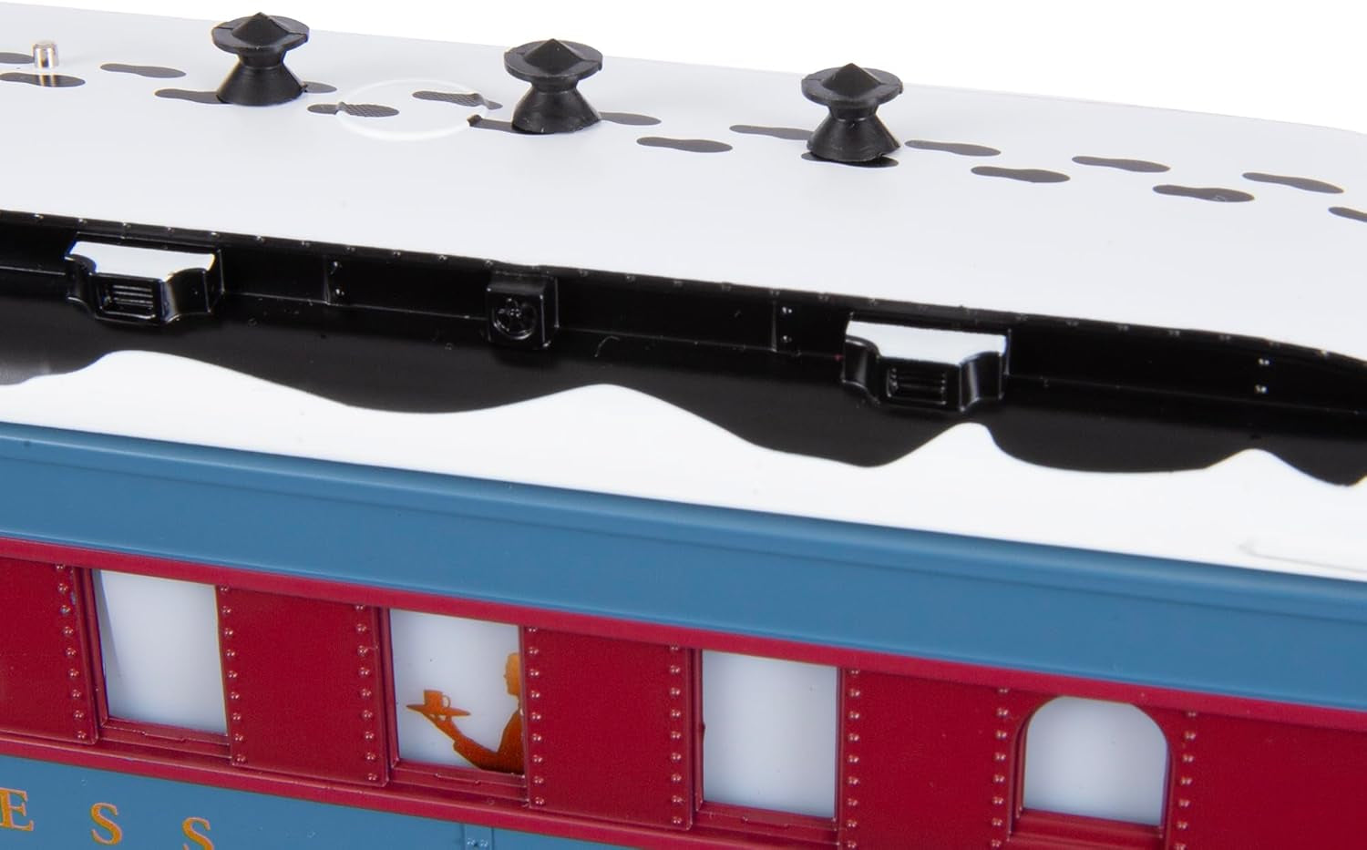 Lionel Polar Express Electric O Gauge Diner Car - Perfect for Holiday Train Sets!