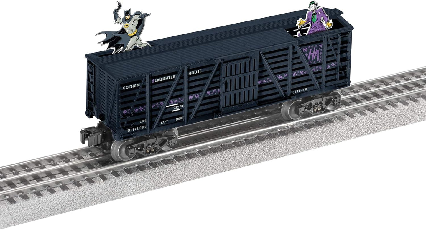 Lionel Batman Electric O Gauge Hi-Cube Boxcar - A Must-Have for Train Enthusiasts!