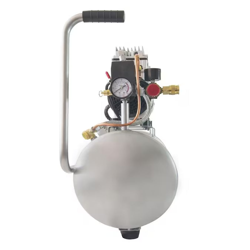 8-Gallon Portable Electric Air Compressor with 120 PSI Capacity