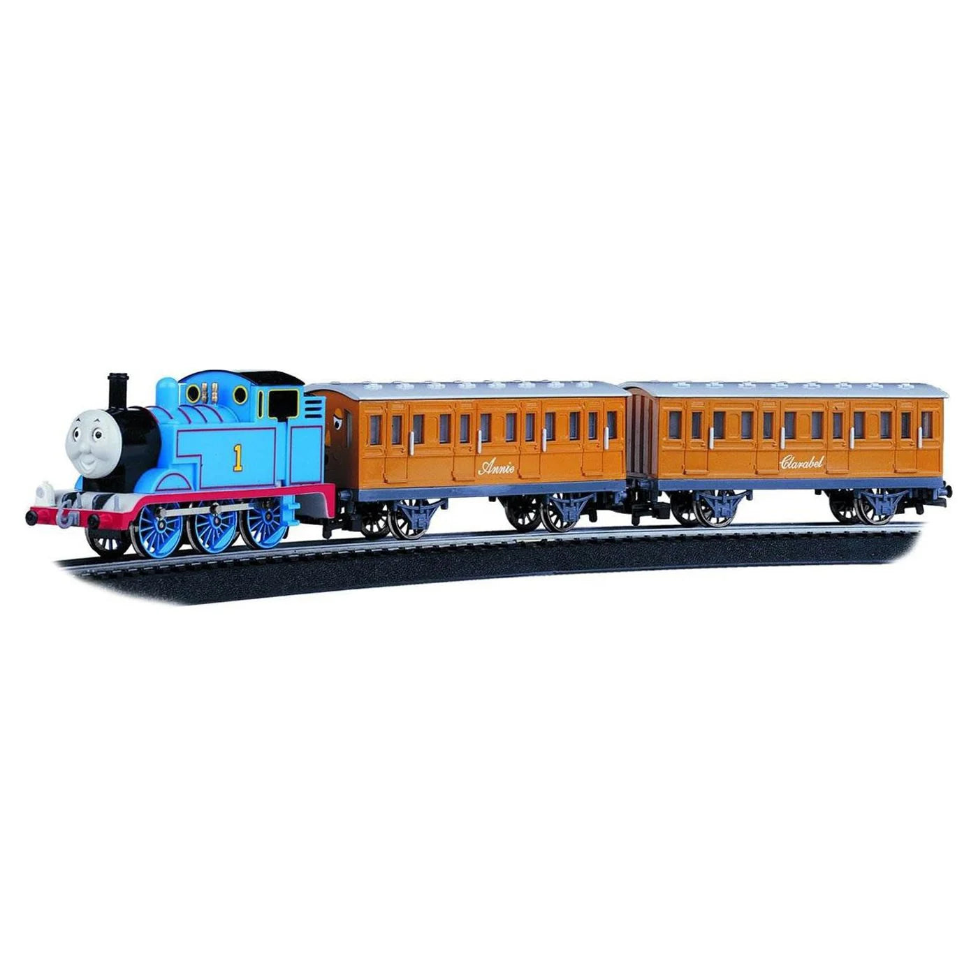 Thomas with Annie and Clarabel Kids Toy Electric Train, HO Scale