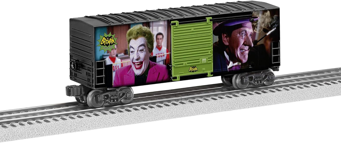 Lionel Batman Electric O Gauge Hi-Cube Boxcar - A Must-Have for Train Enthusiasts!