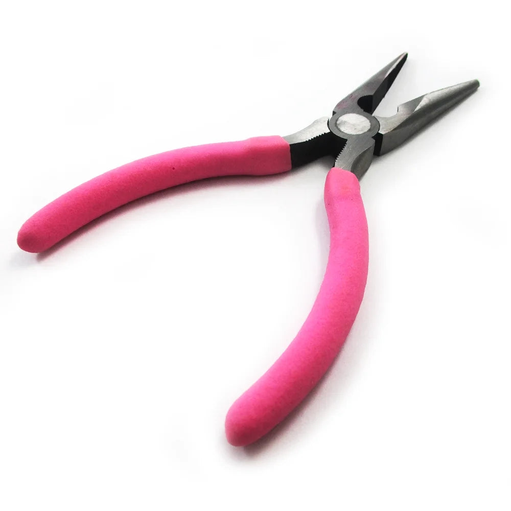 Premium 6-Inch Long Reach Needle Nose Pliers with Integrated Wire Cutter - Perfect for Mechanics, Plumbers, and Craftsmen