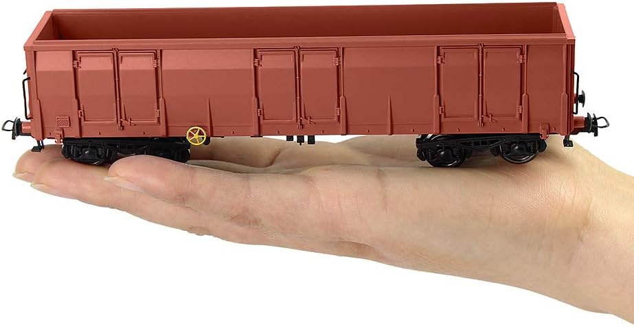 Enhance Your Model Railway with Evemodel's 2-Pack High-Side HO Scale Gondola Cars - Ultimate Freight Transport Solution!
