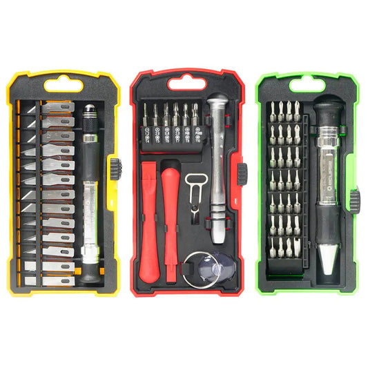 Precision Hobby and Repair Tool Set - Ultimate 3-Pack Edition