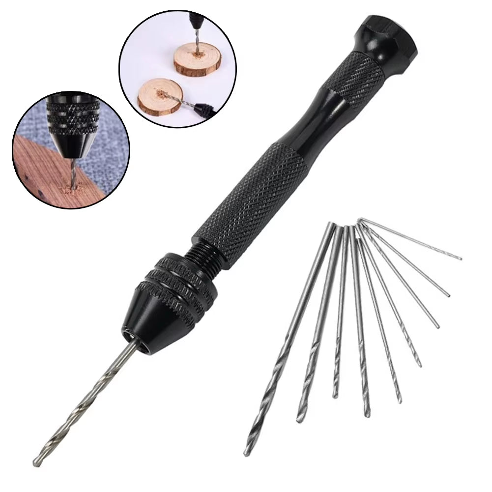 Professional Hand Drill Bit Set (0.8mm-3.0mm) for Woodworking and Rotary Tool Applications