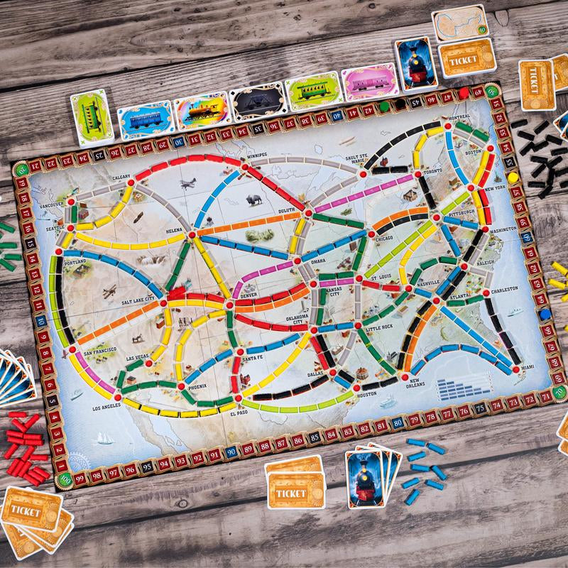 Ticket to Ride: Ultimate Train Adventure - Build Your Rail Empire Across America!