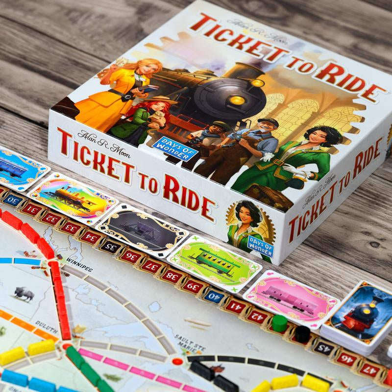 Ticket to Ride: Ultimate Train Adventure - Build Your Rail Empire Across America!