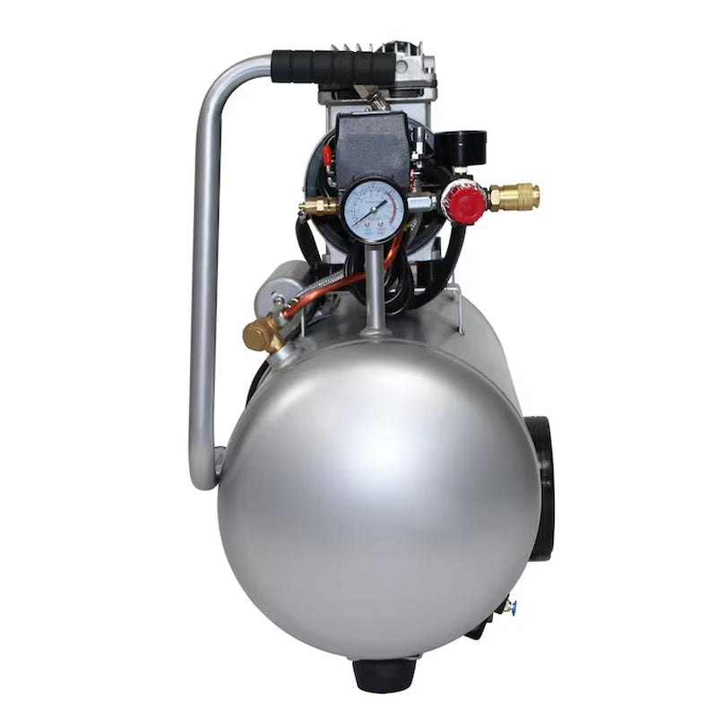 8-Gallon Portable Electric Air Compressor with 120 PSI Capacity
