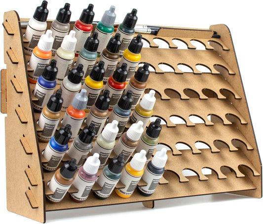 Premium Model Paint Storage Rack - Ideal for Vallejo, Tamiya, and Army Craft Supplies