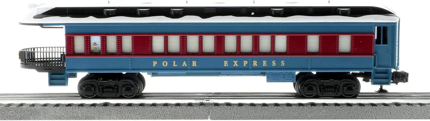 Lionel Polar Express Electric O Gauge Model Train Set with Bluetooth 5.0 and Remote Control