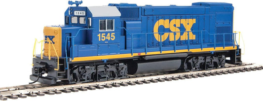 Walthers Trainline HO Scale EMD GP15-1 Diesel Locomotive - Standard DC - CSX YN3 Livery (Blue, Yellow, White)