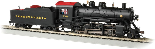 Bachmann Trains 2-8-0 Consolidation DCC Sound Value Equipped Locomotive, Pennsylvania #7746, HO Scale