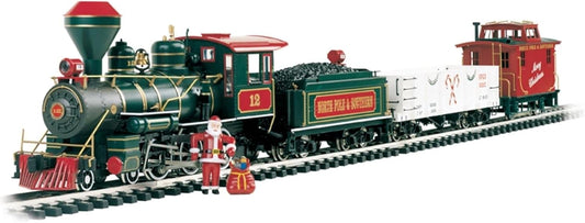 Bachmann Trains Night Before Christmas Ready-to-Run Electric Train Set in Large "G" Scale