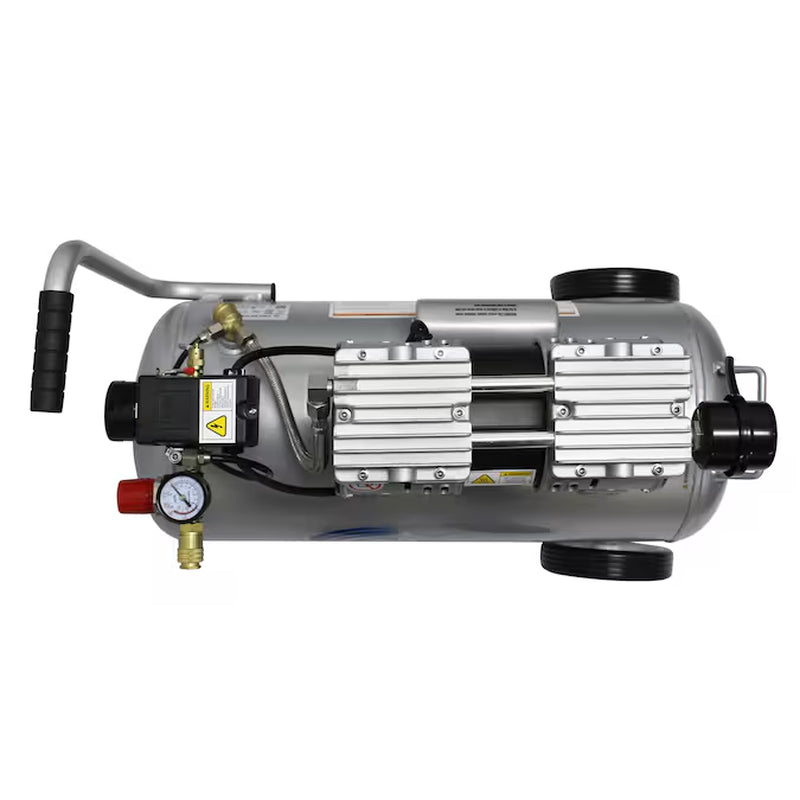 8-Gallon Portable Electric Air Compressor with 120 PSI Capacity