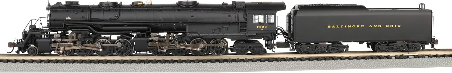 Bachmann Trains EM-1 2-8-8-4 DCC Sound Value Steam Locomotive - B&O #7623 - Later Small Dome - N Scale (80853)