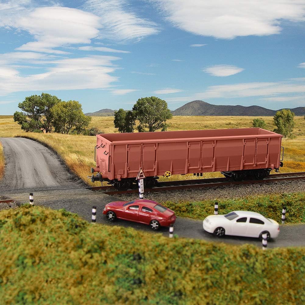 Enhance Your Model Railway with Evemodel's 2-Pack High-Side HO Scale Gondola Cars - Ultimate Freight Transport Solution!