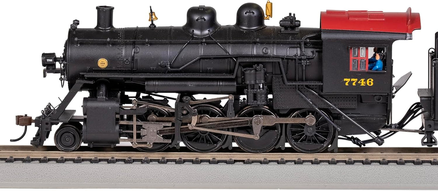 Bachmann Trains 2-8-0 Consolidation DCC Sound Value Equipped Locomotive, Pennsylvania #7746, HO Scale