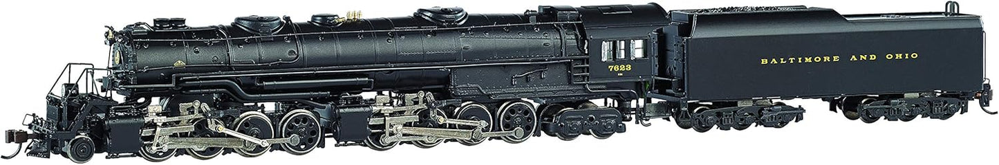 Bachmann Trains EM-1 2-8-8-4 DCC Sound Value Steam Locomotive - B&O #7623 - Later Small Dome - N Scale (80853)