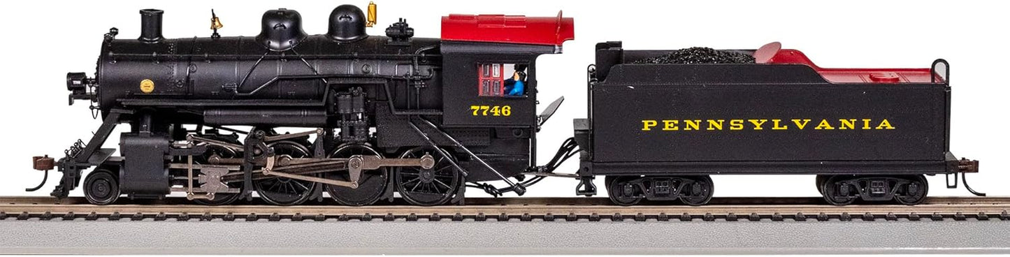 Bachmann Trains 2-8-0 Consolidation DCC Sound Value Equipped Locomotive, Pennsylvania #7746, HO Scale