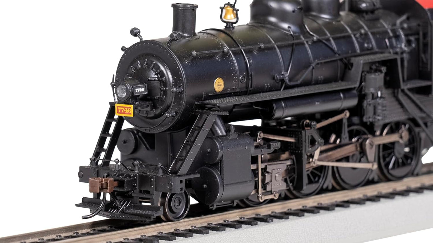 Bachmann Trains 2-8-0 Consolidation DCC Sound Value Equipped Locomotive, Pennsylvania #7746, HO Scale