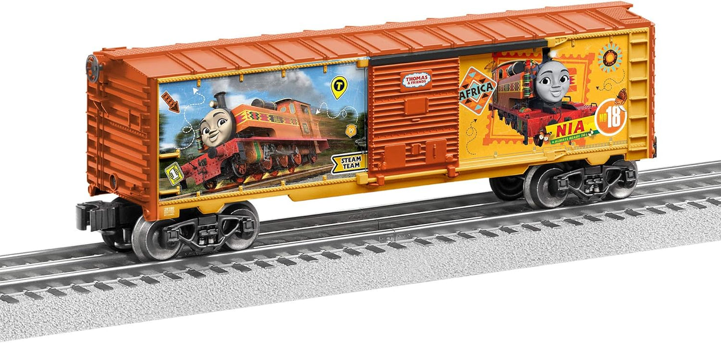 Lionel Thomas & Friends Nia Boxcar Electric O Gauge Model Train - Perfect for Young Conductors!