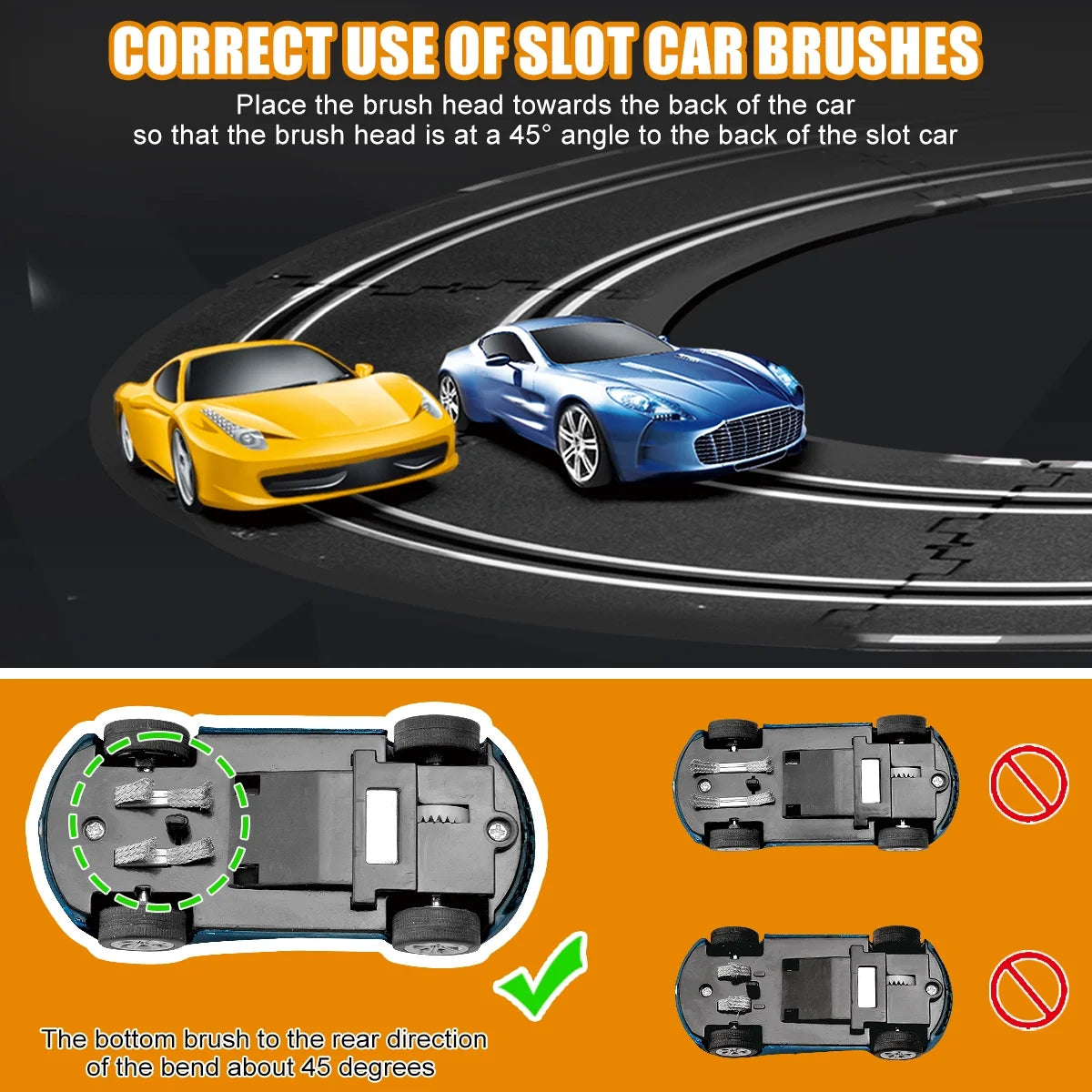 20-Foot Electric and Hand-Shake Slot Car Racing Track Set for Ages 4-12 - Dual Race Track with Cars for Boys and Girls