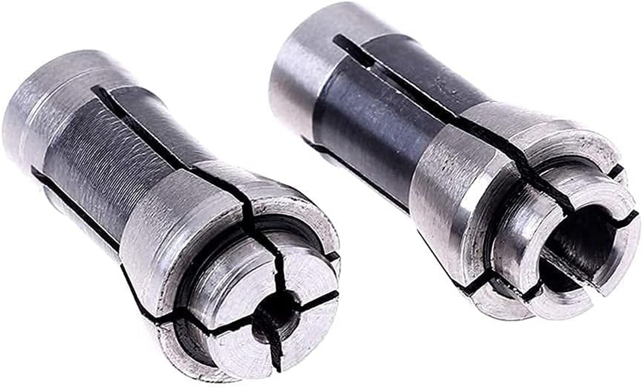 Luo Ke Industrial Die Grinder Collet Set - Durable Carbon Steel Chuck for 3mm and 6mm Arbors (Pack of 2)