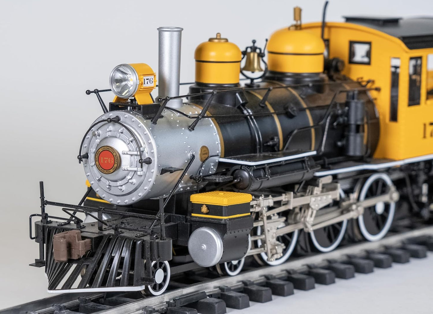 Bachmann Trains 4-6-0 Steam Locomotive with Metal Gears - D&RGW™ Bumble Bee - Large G Scale Model