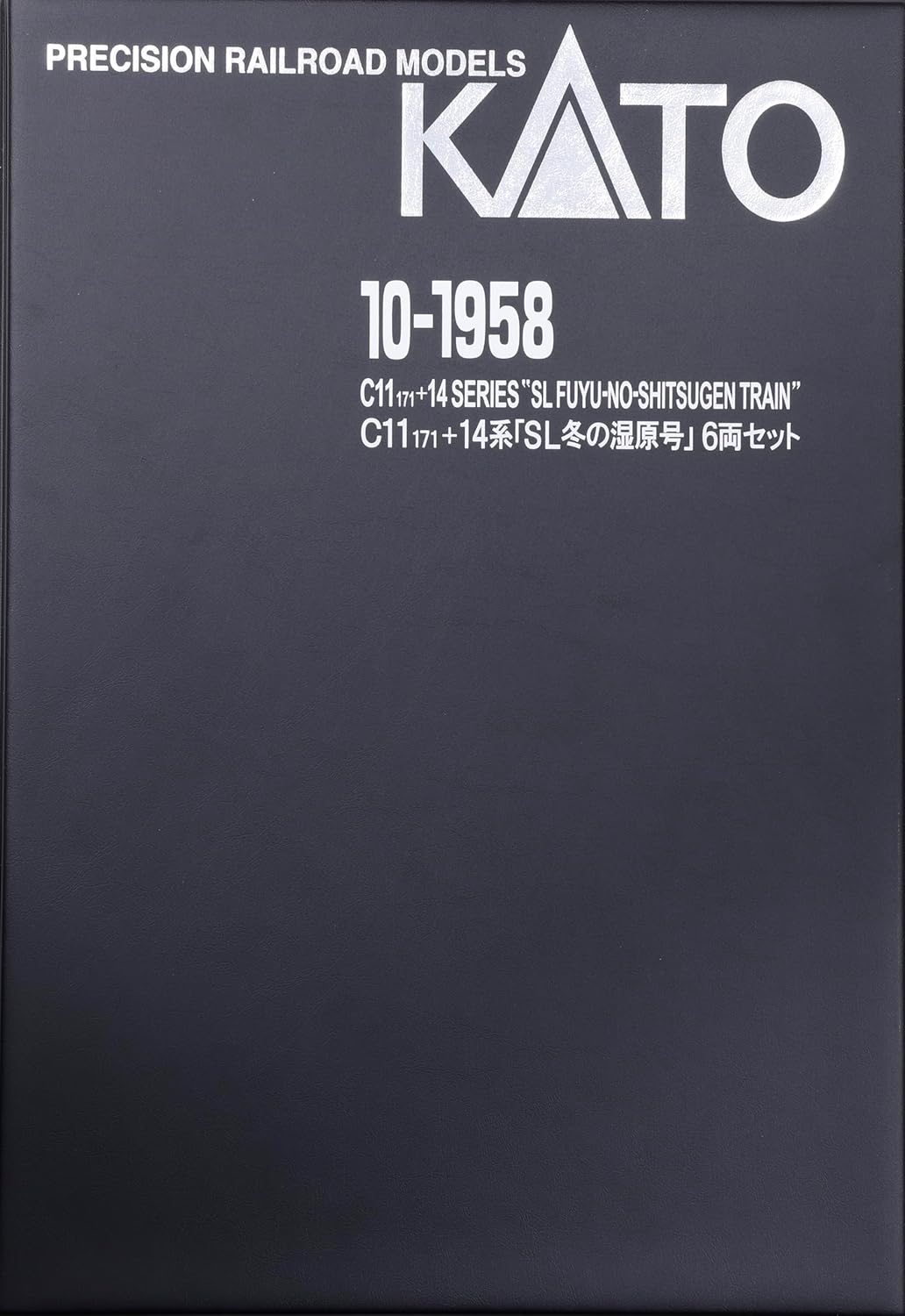 KATO N Gauge C11 171 + 14 Series 500 Series SL Winter Wetland 6-Car Set, Special Edition Railway Model, 10-1958 Steam Locomotive