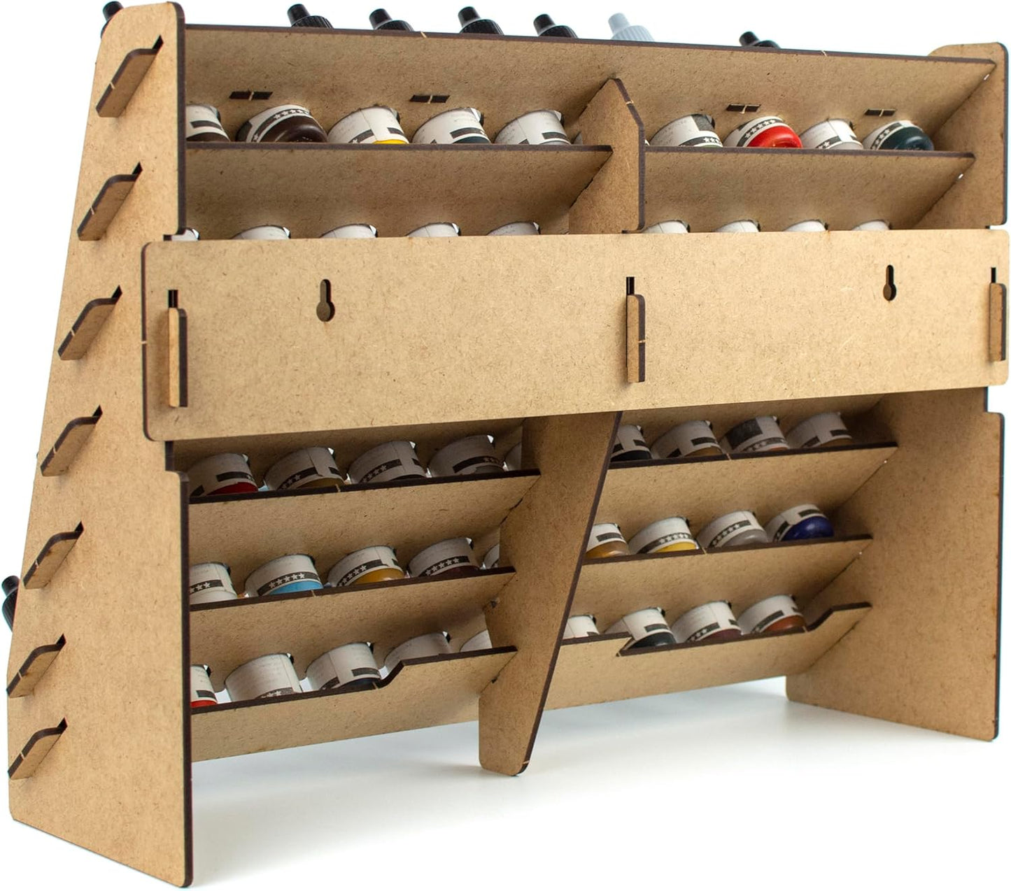 Premium Model Paint Storage Rack - Ideal for Vallejo, Tamiya, and Army Craft Supplies