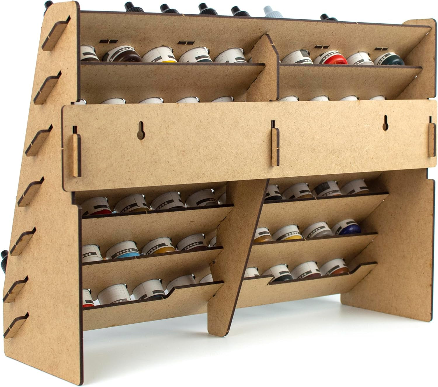Premium Model Paint Storage Rack - Ideal for Vallejo, Tamiya, and Army Craft Supplies