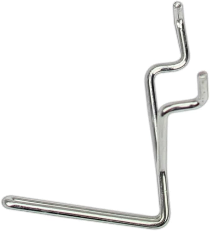 Premium Stainless Steel Pegboard Hooks - 50-Pack, 1-Inch L Design for Optimal Tool, Craft, Kitchen, and Retail Display Organization