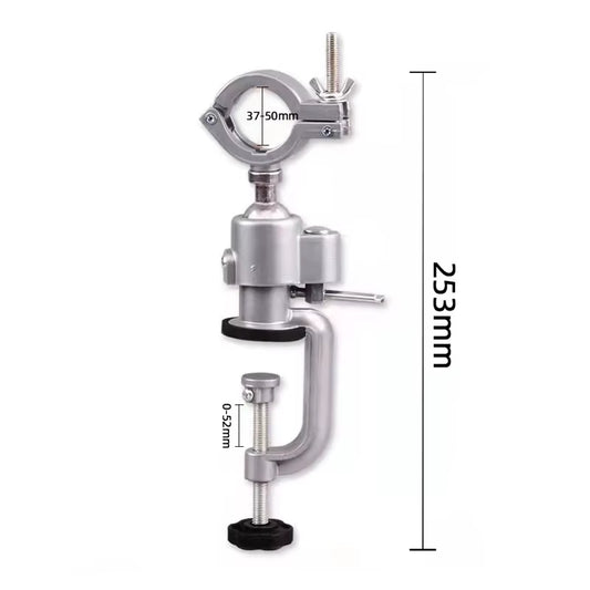 Multifunctional 360° Swivel Vise for Woodworking - Premium Aluminium Alloy Drill Stand Holder