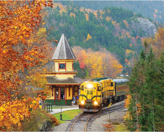 Scenic Railroad 1000-Piece Jigsaw Puzzle by White Mountain Puzzles