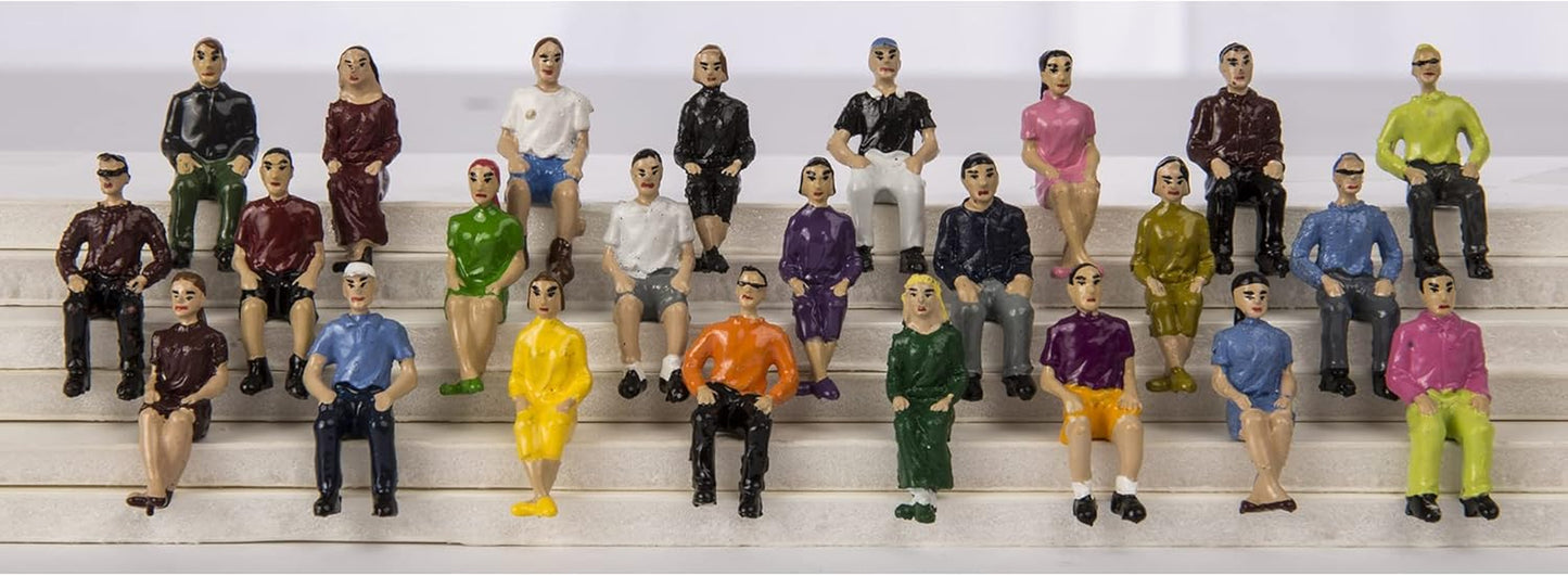 Lionel O Gauge Carnival People Accessory Set for Electric Model Trains