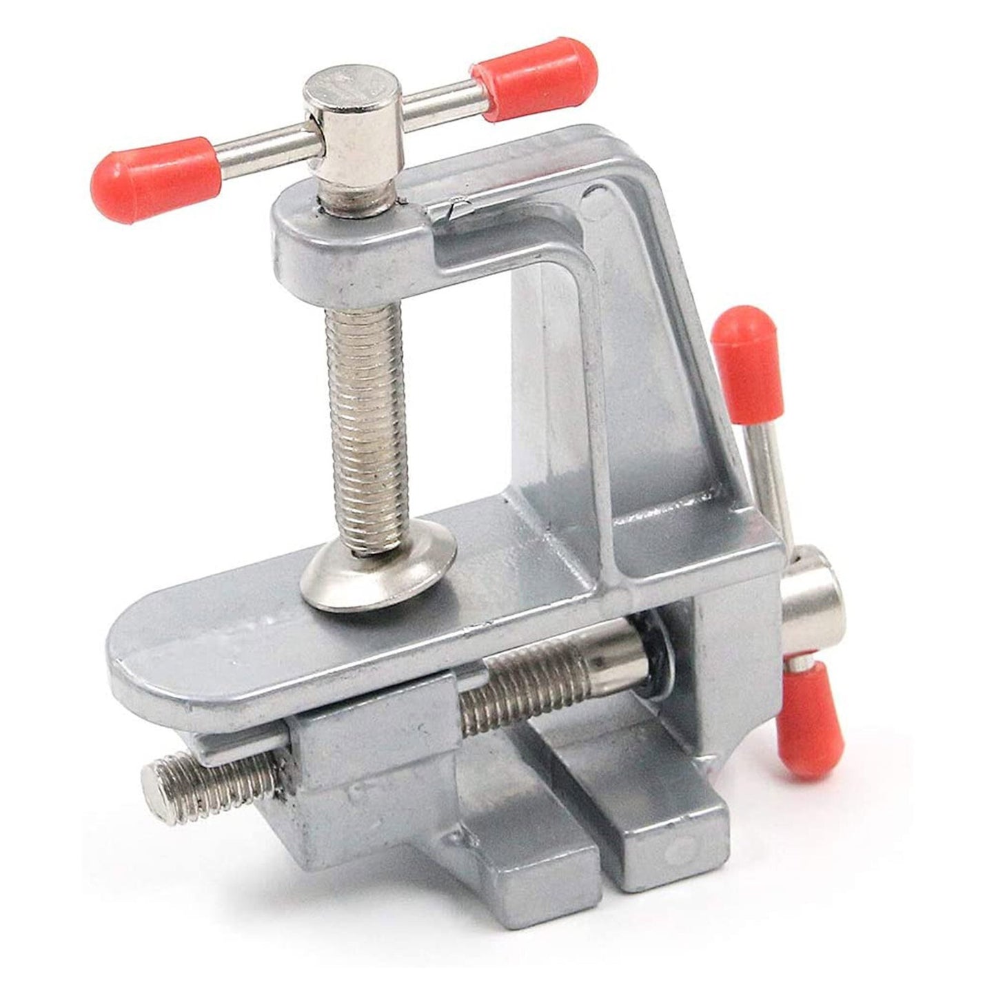 Premium Mini Table Vise - High-Quality Aluminum Alloy Clamp for Crafting and Jewelry Creation