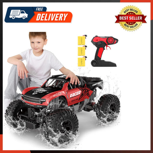 1:12 Scale Amphibious 4X4 RC Truck - Waterproof Off-Road Experience